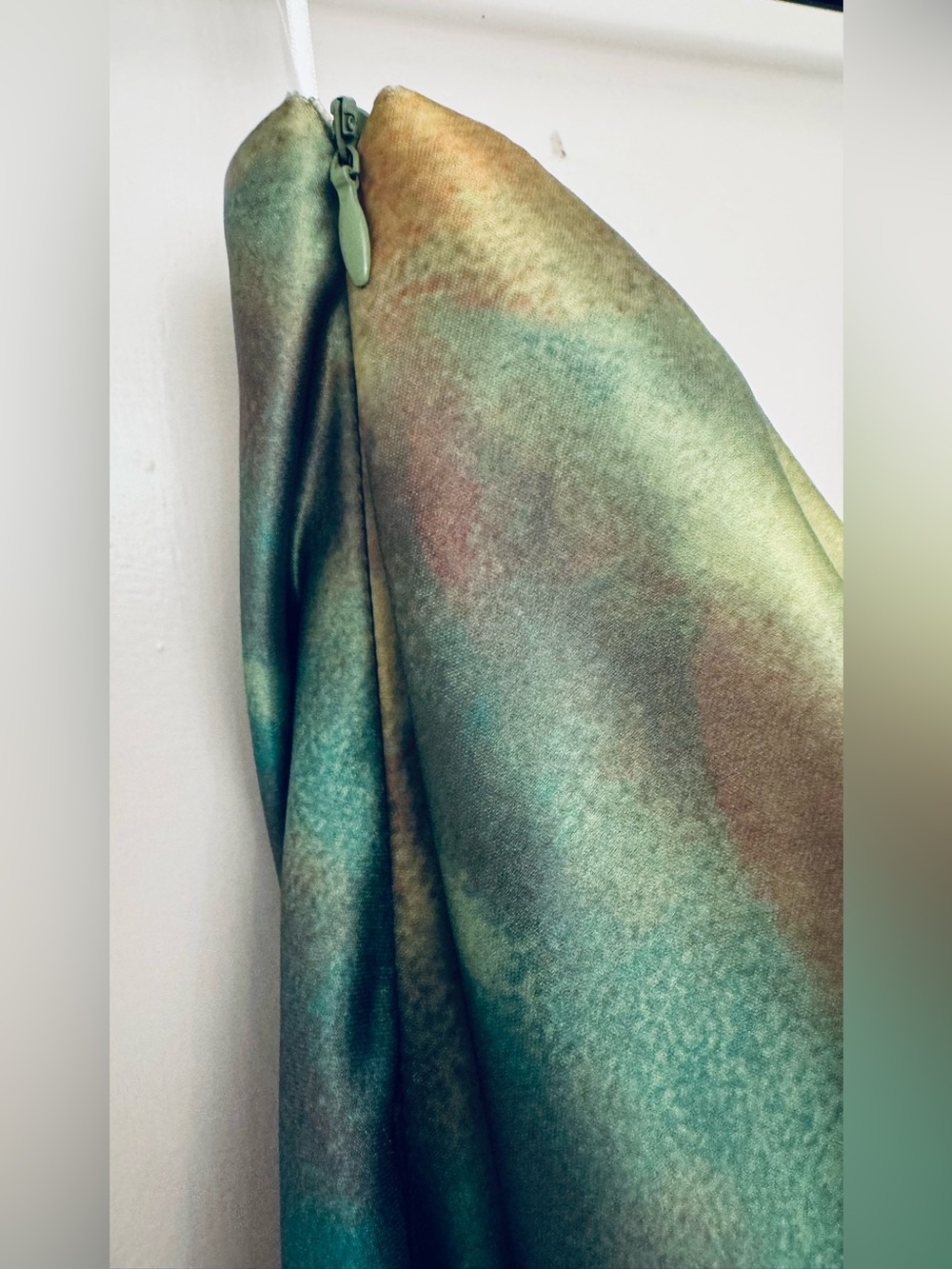 Multicolor Watercolor Maxi Skirt - Picture 4 of 6